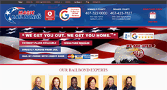 Desktop Screenshot of magicbailbond.com